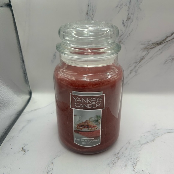 Yankee Candle Bundle of 2 Large 22oz Pumpkin Cinnamon Swirl Parisian Holiday - Picture 6 of 12